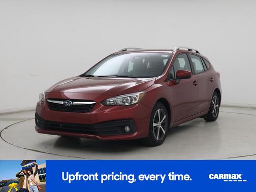 Red 2020 Subaru Impreza Premium