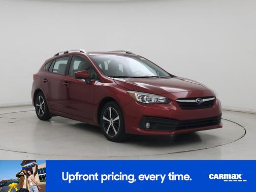 Red 2020 Subaru Impreza Premium