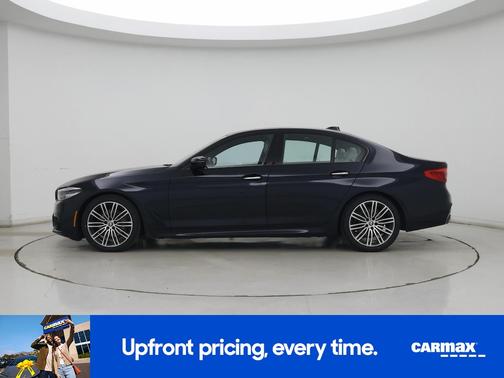 Blue 2017 BMW 540 XI