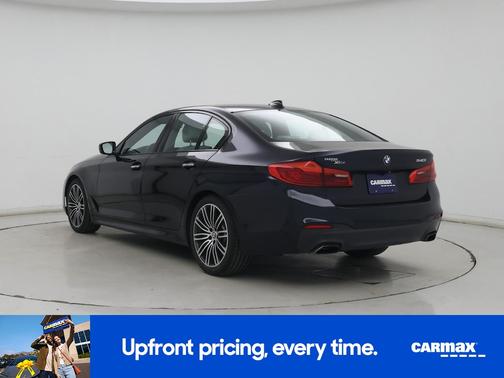 Blue 2017 BMW 540 XI