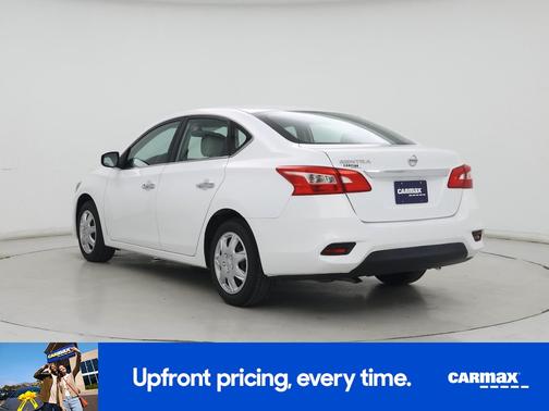 White 2017 Nissan Sentra S