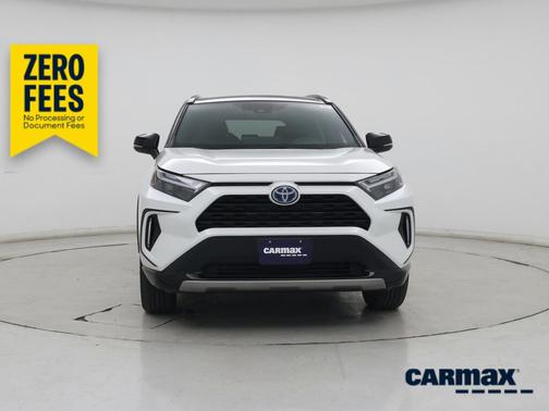 White 2024 Toyota RAV4 Hybrid XSE