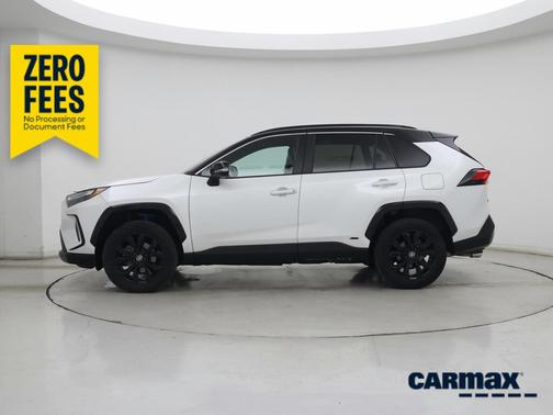 White 2024 Toyota RAV4 Hybrid XSE