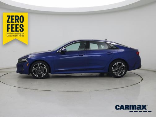 Blue 2022 Kia K5 EX