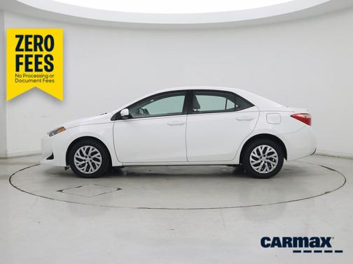 White 2017 Toyota Corolla LE