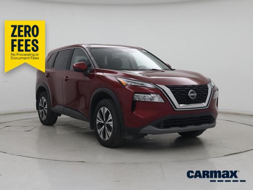 Red 2023 Nissan Rogue SV