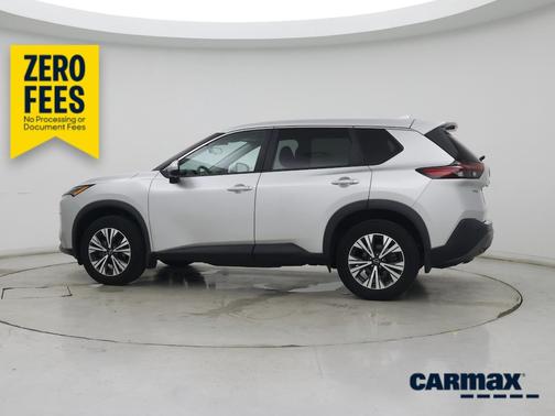 Silver 2022 Nissan Rogue SV