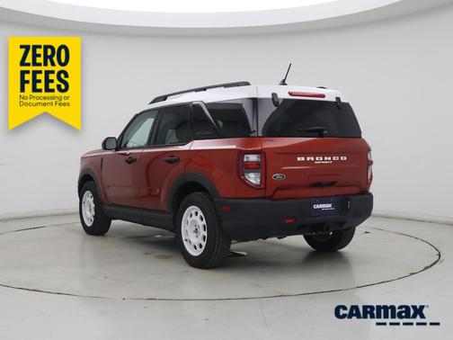 Red 2023 Ford Bronco Sport Heritage