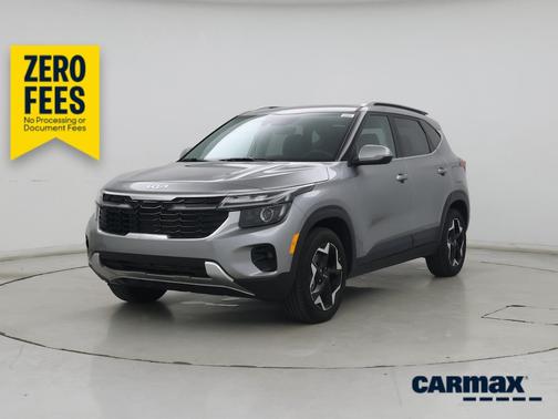 Gray 2024 Kia Seltos EX