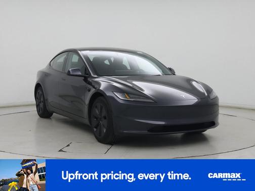 Gray 2025 Tesla Model 3 Long Range
