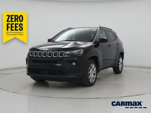 Black 2022 Jeep Compass Latitude Lux