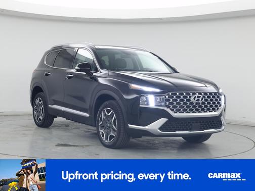 Black 2023 Hyundai SANTA FE HEV Limited