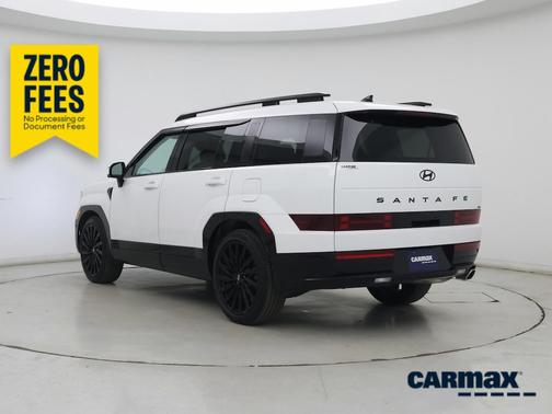 White 2025 Hyundai SANTA FE Calligraphy