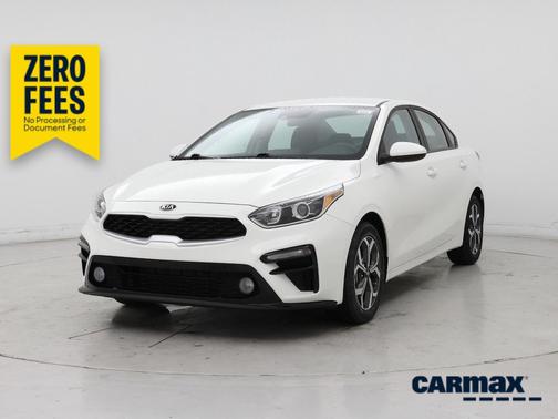 White 2021 Kia Forte LXS