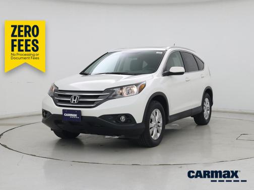 White 2014 Honda CR-V EX-L