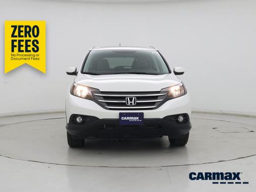 White 2014 Honda CR-V EX-L