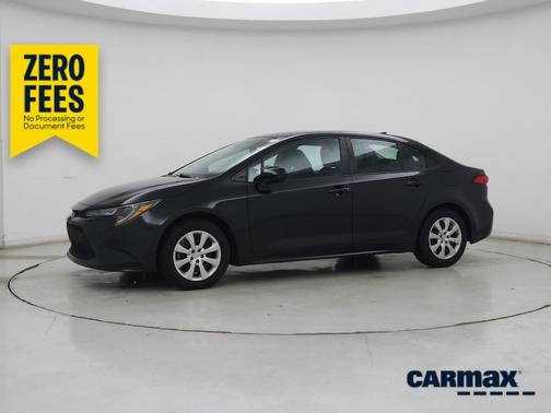Black 2022 Toyota Corolla LE