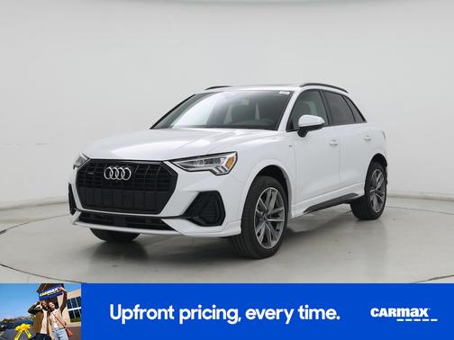 White 2022 Audi Q3 S-Line Premium Plus