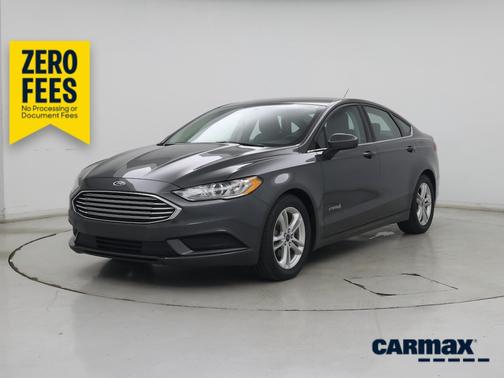 Gray 2018 Ford Fusion Hybrid SE