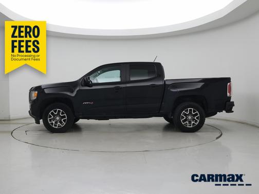 Black 2022 GMC Canyon AT4 with Leather