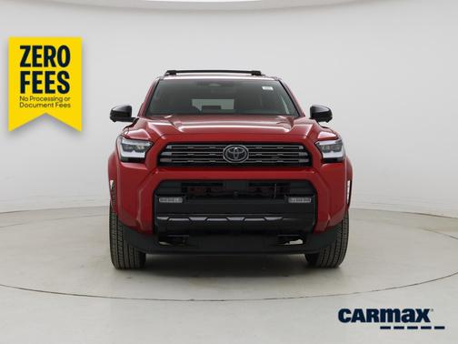 Red 2025 Toyota 4Runner Hybrid Platinum