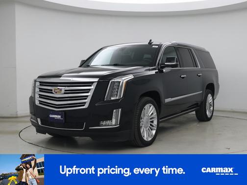 Black 2020 Cadillac Escalade ESV Platinum