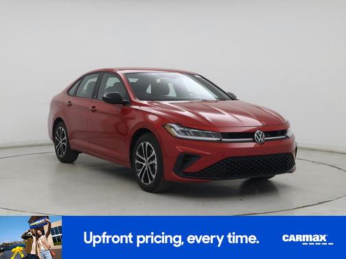 Red 2025 Volkswagen Jetta Sport