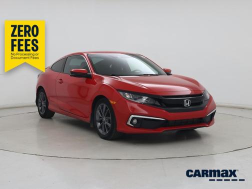 Red 2020 Honda Civic EX