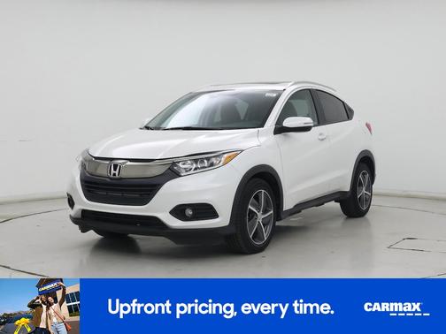 White 2021 Honda HR-V EX