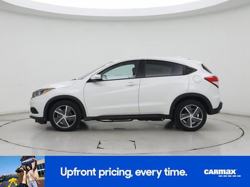 White 2021 Honda HR-V EX