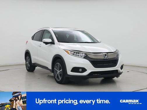 White 2021 Honda HR-V EX