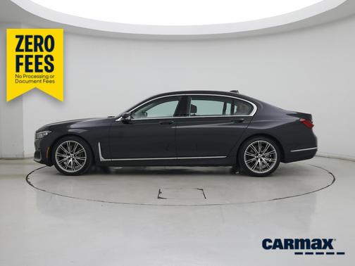 Black 2021 BMW 740 I