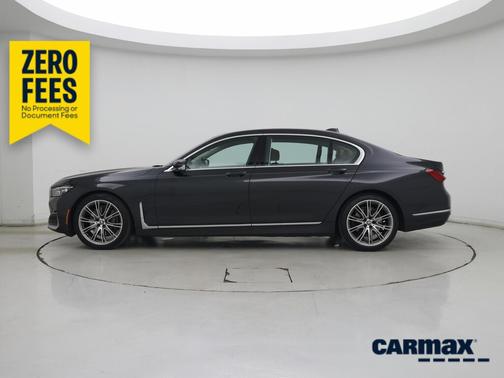 Black 2021 BMW 740 I