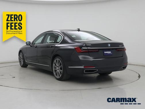 Black 2021 BMW 740 I