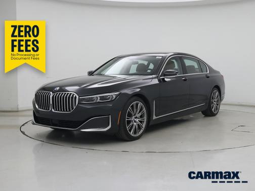 Black 2021 BMW 740 I