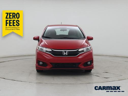 Red 2019 Honda Fit Sport