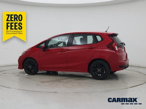 Red 2019 Honda Fit Sport