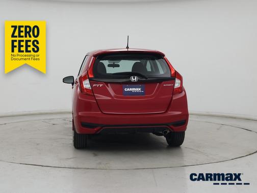 Red 2019 Honda Fit Sport
