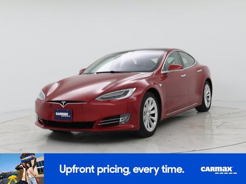 Red 2019 Tesla Model S Long Range