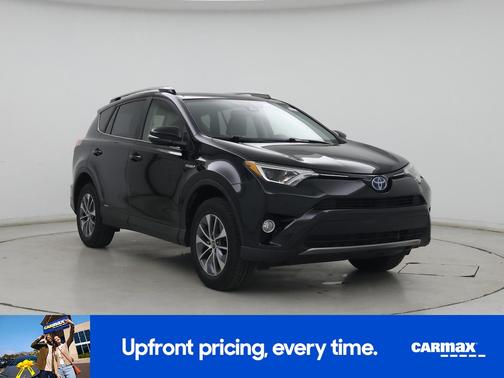 Black 2017 Toyota RAV4 Hybrid XLE
