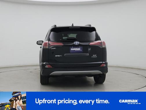 Black 2017 Toyota RAV4 Hybrid XLE