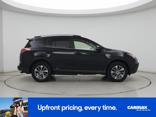 Black 2017 Toyota RAV4 Hybrid XLE