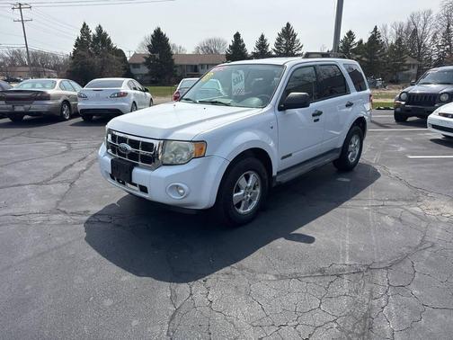 Oxford White Clearcoat 2008 Ford Escape XLT