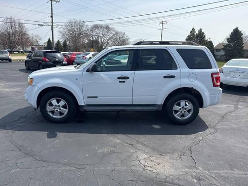 Oxford White Clearcoat 2008 Ford Escape XLT