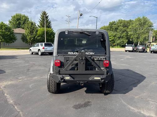 Black 2003 Jeep Wrangler Sahara