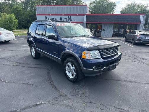Blue 2004 Ford Explorer XLT
