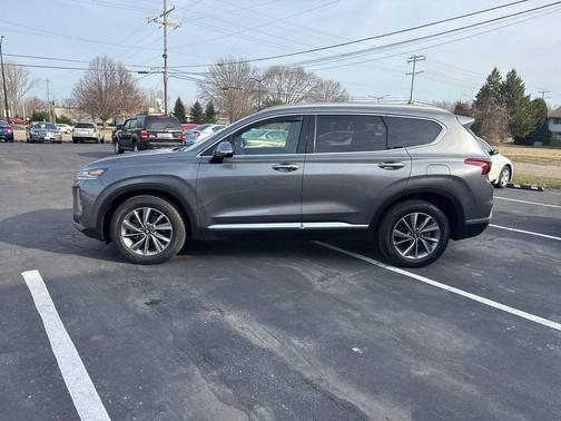 Machine Gray 2019 Hyundai SANTA FE Limited 2.4