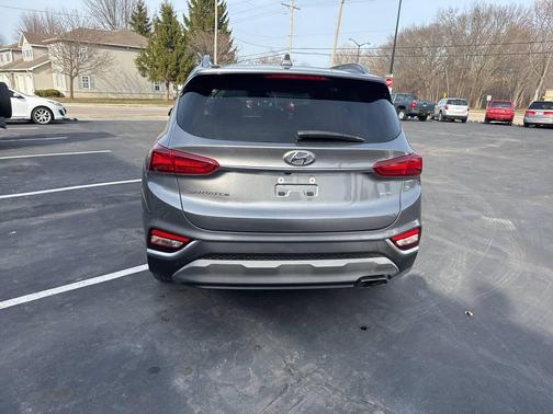 Machine Gray 2019 Hyundai SANTA FE Limited 2.4
