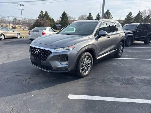 Machine Gray 2019 Hyundai SANTA FE Limited 2.4