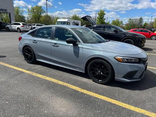 Sonic Gray Pearl 2022 Honda Civic Sport
